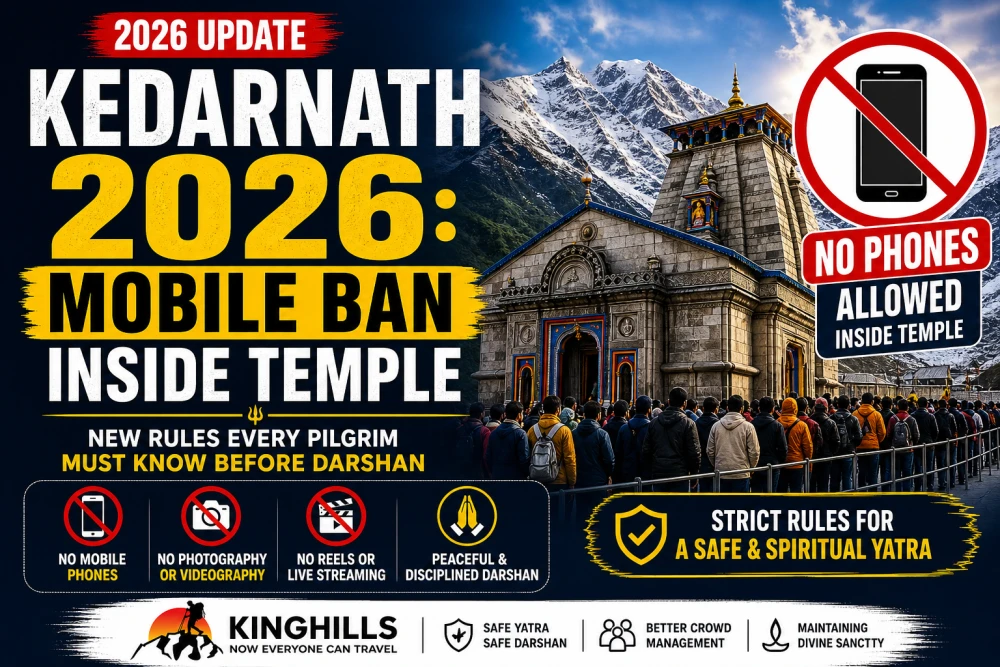 No Phones Allowed: How the 2026 Mobile Ban Affects Your Kedarnath Darshan