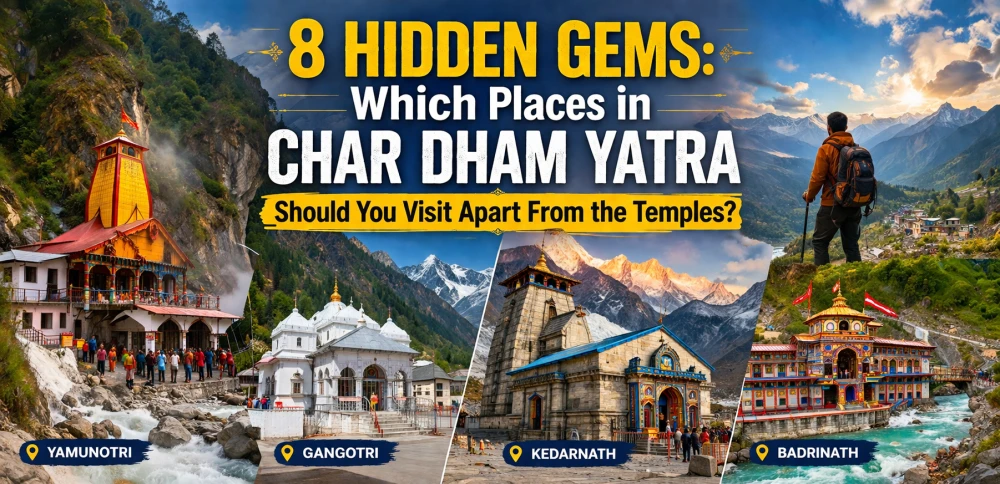 8 Hidden Gems: Which Places in Char Dham Yatra Should You Visit Apart From the Temples?