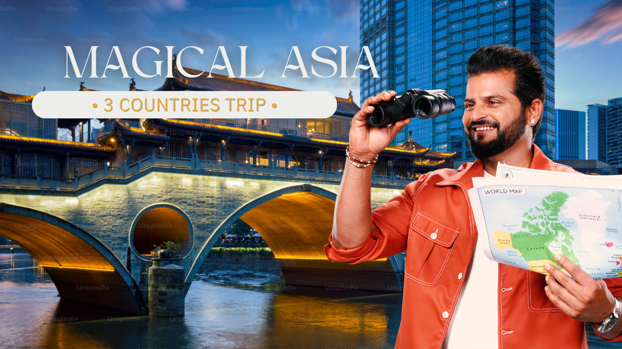 Magical Asia TMV Tour Package from Kuala Lumpur 10 days 9 Nights
