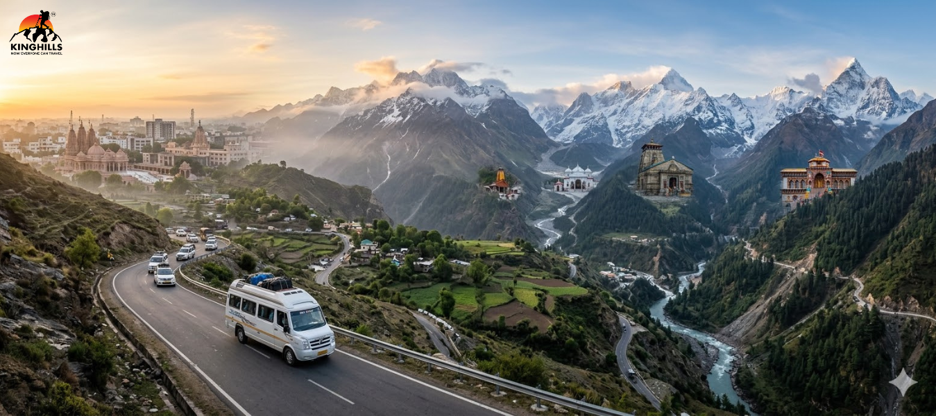 Char Dham Yatra  Package From Rajkot