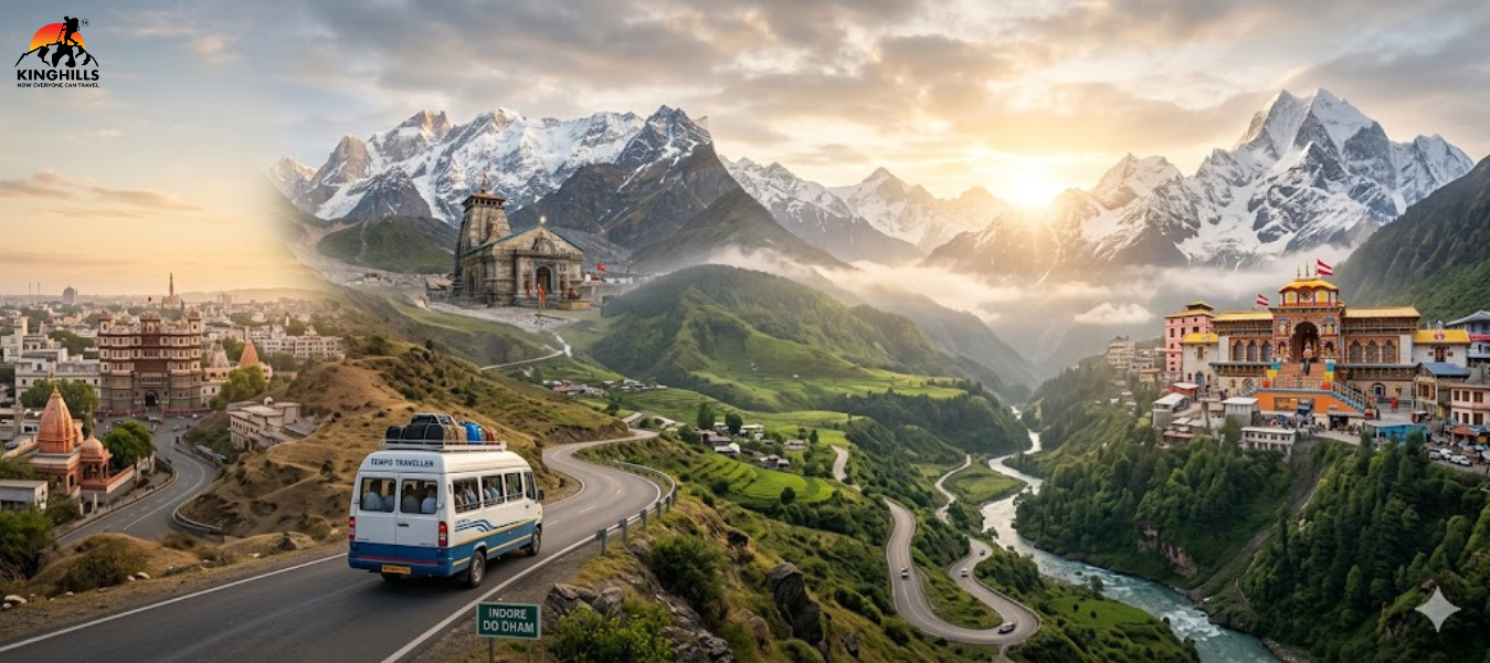 Do Dham Yatra Package with Tungnath Chopta From Indore