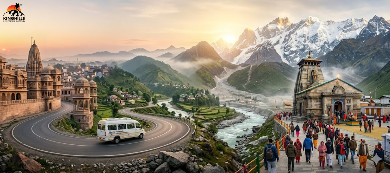 Kedarnath Dham Yatra Package with Tungnath Chopta From Sikar