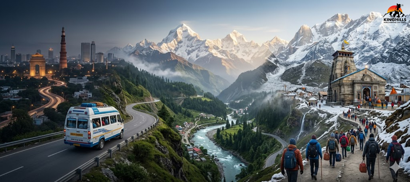 Kedarnath Dham Yatra Package with Tungnath Chopta From Delhi