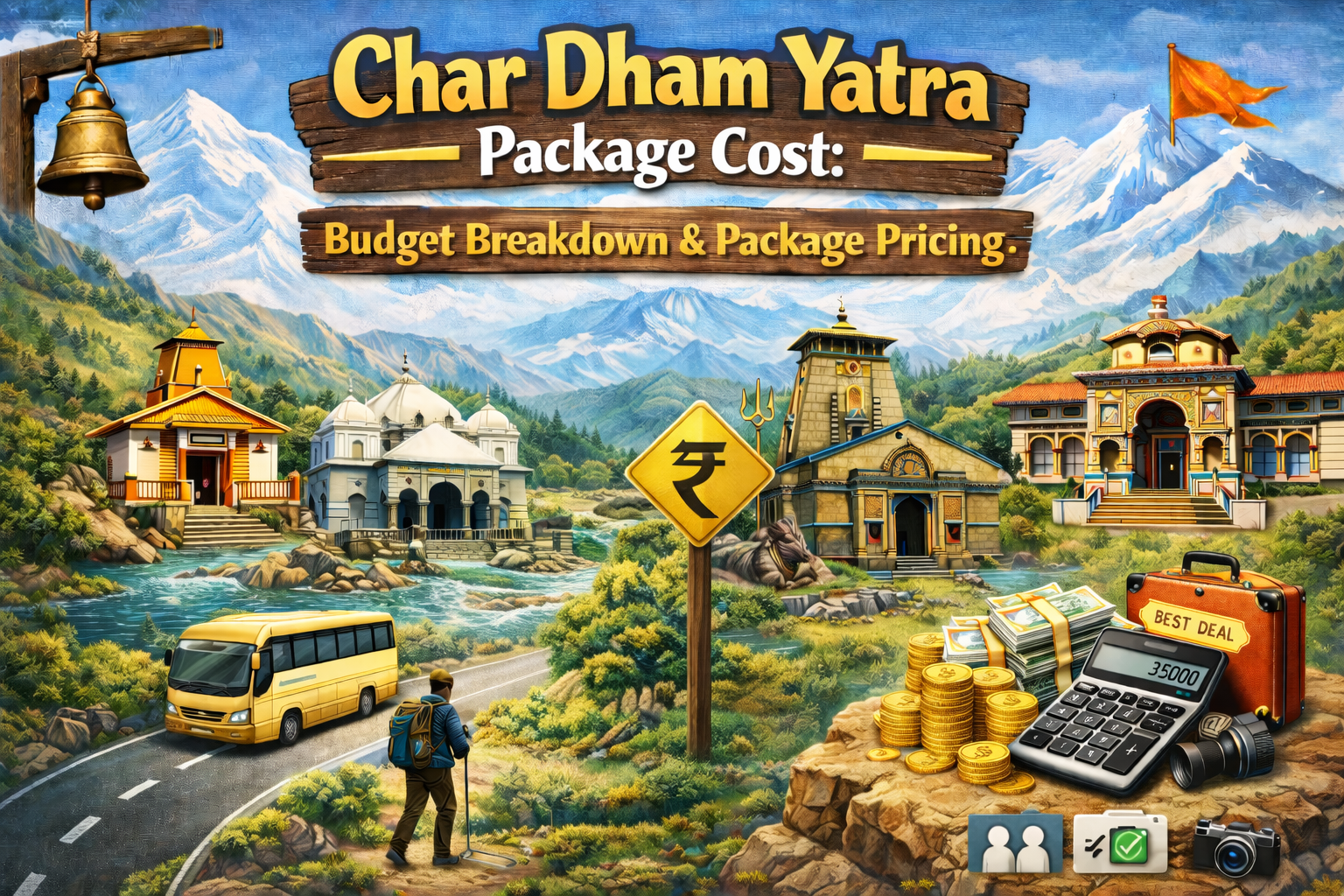Char Dham Yatra Package Cost: Budget Breakdown & Package Pricing