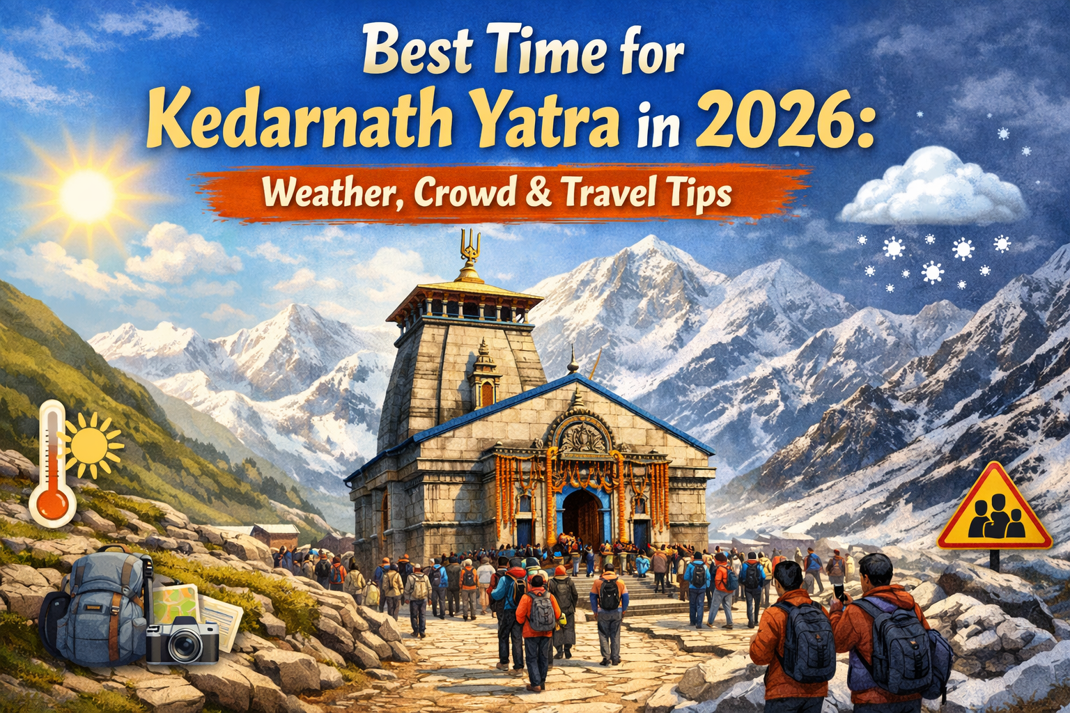 Best Time for Kedarnath Yatra in 2026: Weather, Crowd & Travel Tips