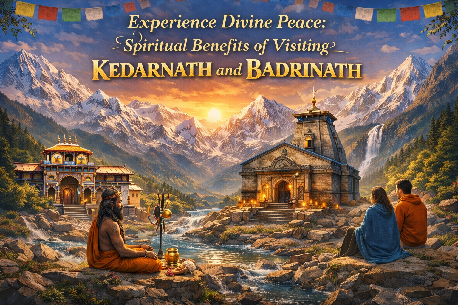 Experience Divine Peace: Spiritual Benefits of Visiting Kedarnath and Badrinath