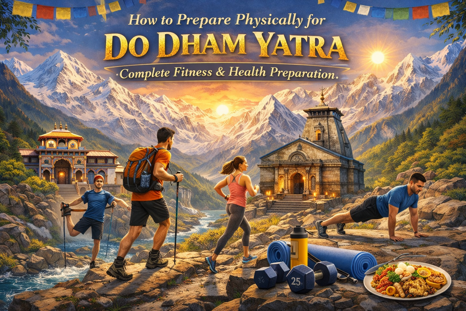 How to Prepare Physically for Do Dham Yatra: Complete Fitness & Health Preparation