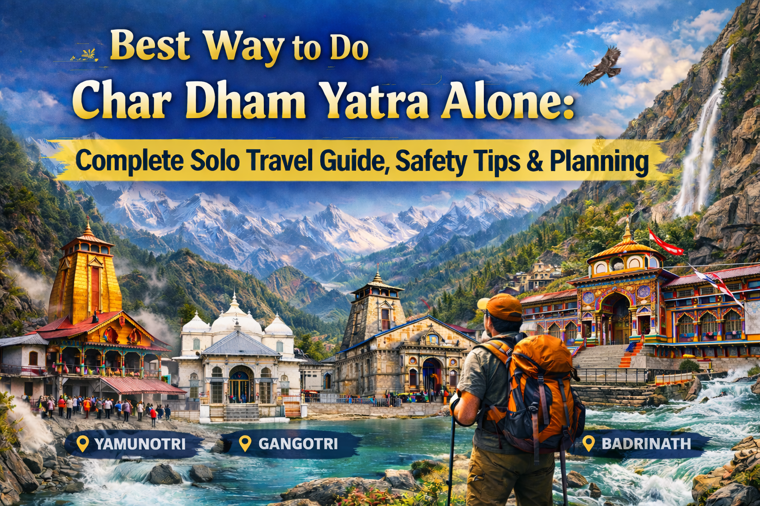Best Way to Do Char Dham Yatra Alone: Complete Solo Travel Guide, Safety Tips & Planning
